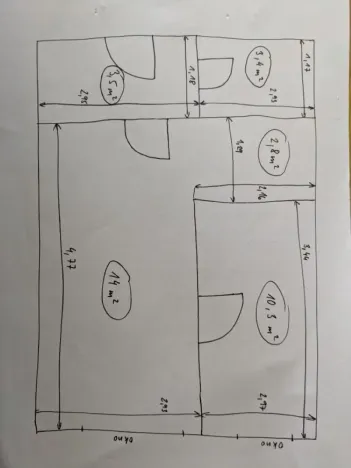 Prodej bytu 2+kk, Hradec Králové - Pražské Předměstí, Veverkova, 34 m2
