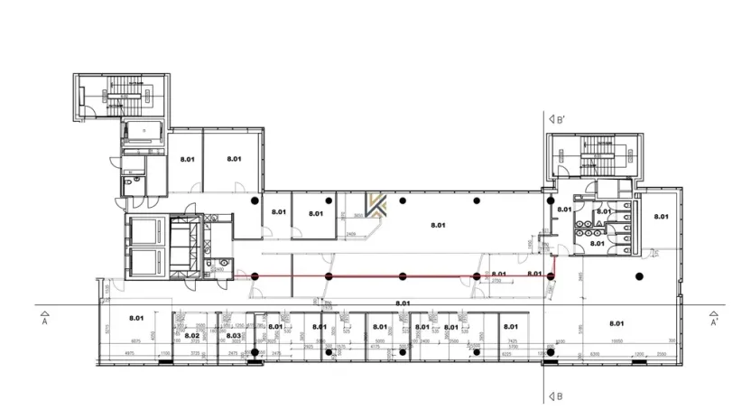 Pronájem kanceláře, Praha - Krč, Olbrachtova, 733 m2