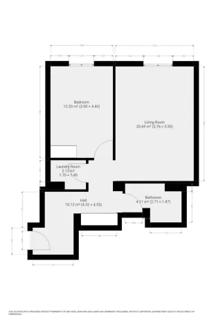 Pronájem bytu 2+kk, Praha - Vršovice, Přípotoční, 55 m2