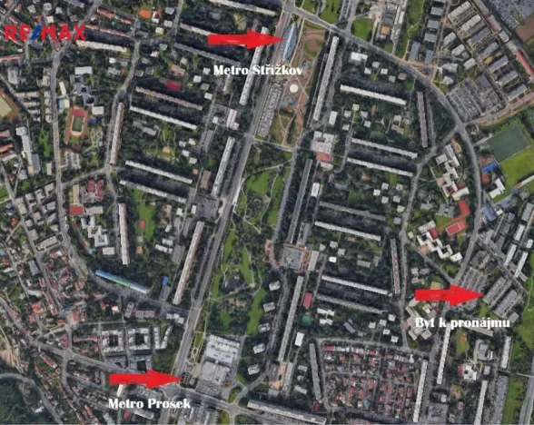 Pronájem bytu 2+kk, Praha - Letňany, Bechlínská, 53 m2