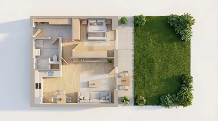 Prodej bytu 2+kk, Hradec Králové - Kukleny, Pražská třída, 53 m2