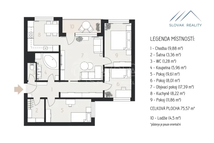 Prodej bytu 4+1, Ostrava, Proskovická, 80 m2