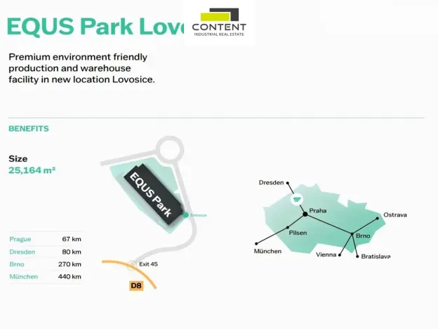 Pronájem skladu, Lovosice, Terezínská, 20000 m2