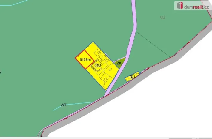 Prodej pozemku pro bydlení, Chvalčov, 3129 m2