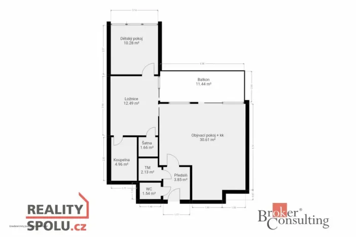 Prodej bytu 3+kk, Praha - Holešovice, Varhulíkové, 78 m2
