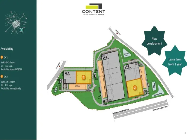 Pronájem výrobních prostor, Ostředek, 5973 m2