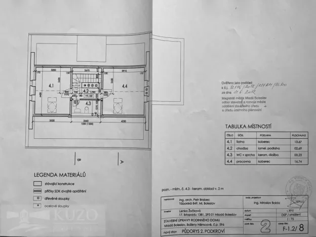 Prodej bytu 4+kk, Mladá Boleslav, Boženy Němcové, 109 m2