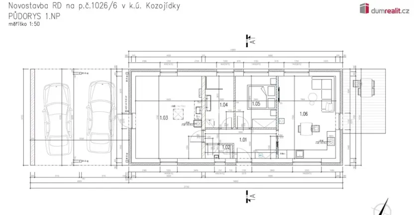 Prodej rodinného domu, Kozojídky, 500 m2