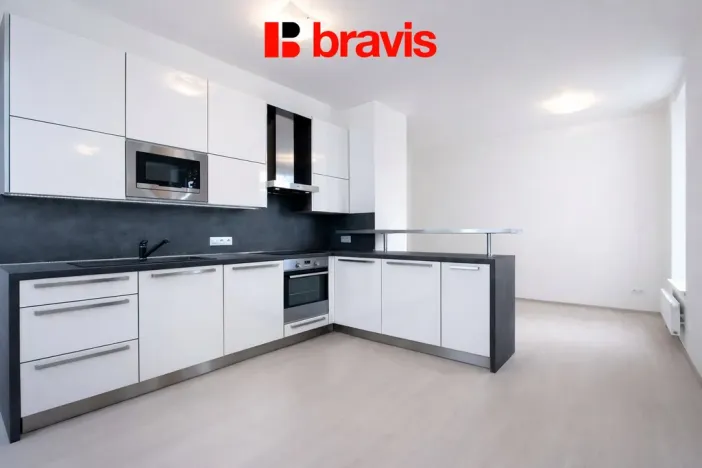 Pronájem bytu 2+kk, Brno - Veveří, Lidická, 58 m2