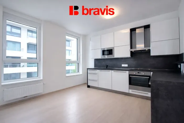 Pronájem bytu 2+kk, Brno - Veveří, Lidická, 58 m2