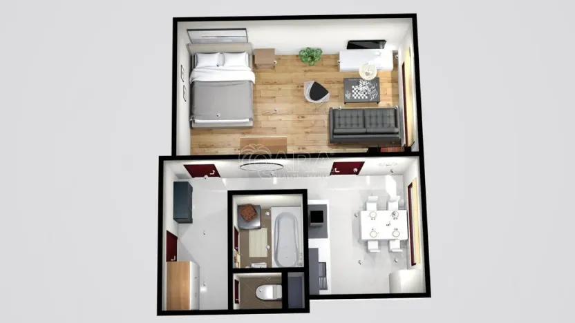 Pronájem bytu 1+1, Mladá Boleslav - Mladá Boleslav II, Jana Palacha, 41 m2