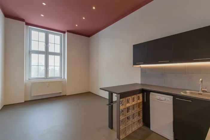 Pronájem bytu 2+kk, Sušice - Sušice II, Hrádecká, 43 m2