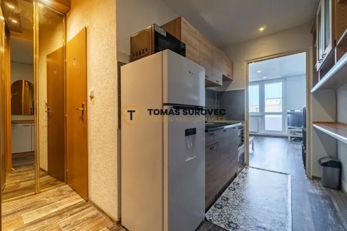 Prodej bytu 1+kk, Kroměříž, Oskol, 28 m2