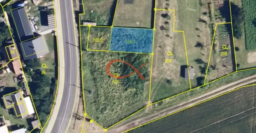 Prodej pozemku pro bydlení, Dlouhá Loučka, 1313 m2