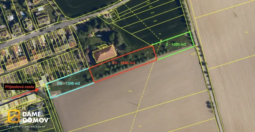 Prodej komerčního pozemku, Tlumačov, 4301 m2