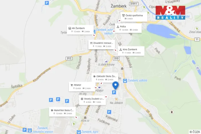 Pronájem bytu 2+1, Žamberk, Pionýrů, 65 m2