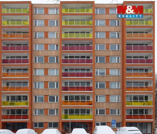 Pronájem bytu 2+kk, Kladno - Kročehlavy, Ostravská, 31 m2