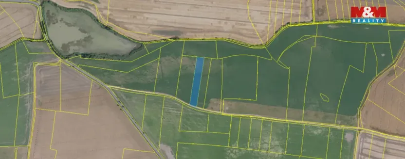 Prodej pole, Kosořice, 9557 m2