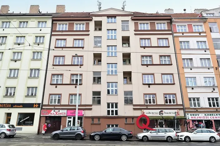 Pronájem bytu 2+kk, Praha - Žižkov, Hartigova, 45 m2
