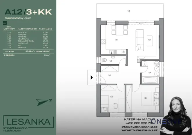 Prodej rodinného domu, Plzeň, 65 m2