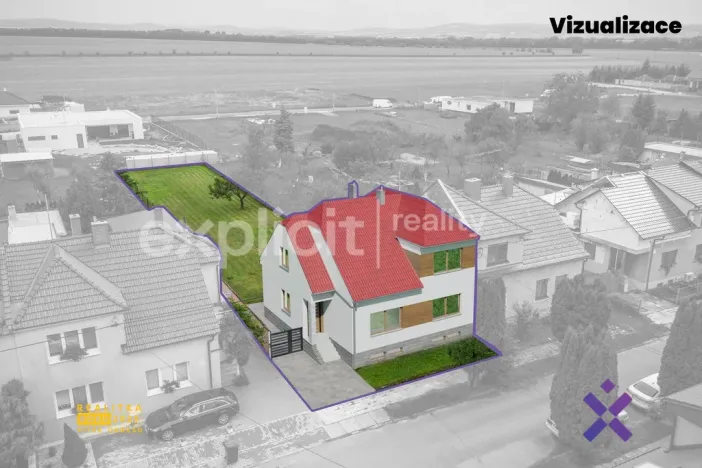 Prodej rodinného domu, Uherský Ostroh - Ostrožské Předměstí, Nový Lán, 123 m2