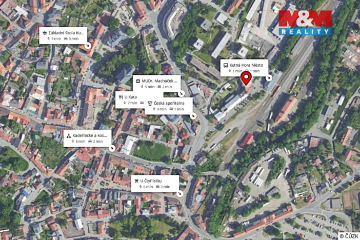 Prodej bytu 3+kk, Kutná Hora - Hlouška, Nádražní, 80 m2