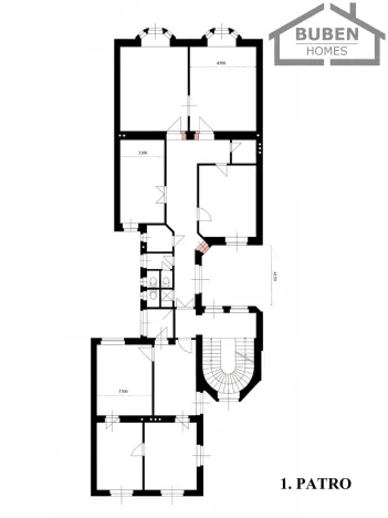 Prodej činžovního domu, Plzeň - Vnitřní Město, Sedláčkova, 1040 m2