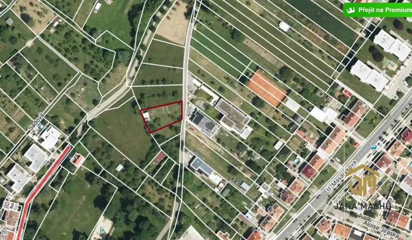 Prodej zahrady, Veselí nad Moravou, 625 m2