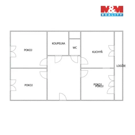 Pronájem bytu 3+1, Lány, U lipky, 78 m2