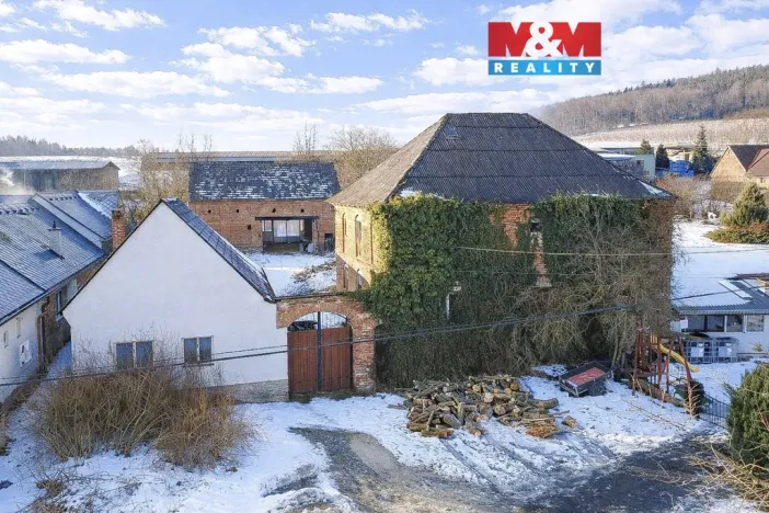 Prodej zemědělské usedlosti, Klopina - Veleboř, 200 m2