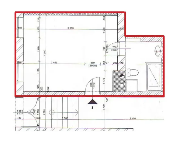 Pronájem bytu 1+kk, Ostrava - Moravská Ostrava, Husova, 29 m2