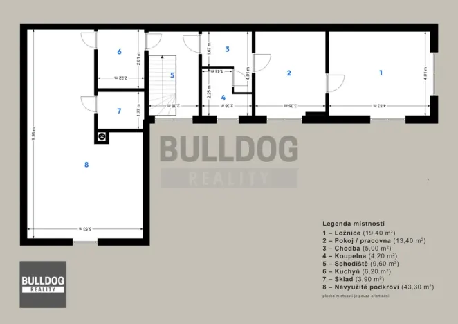 Prodej rodinného domu, Praha - Čakovice, Polabská, 243 m2