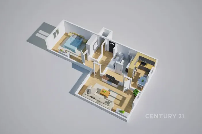 Pronájem bytu 2+1, Ústí nad Labem, U Pivovarské zahrady, 65 m2