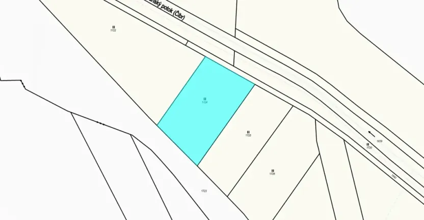 Dražba louky, Smržov, 2921 m2