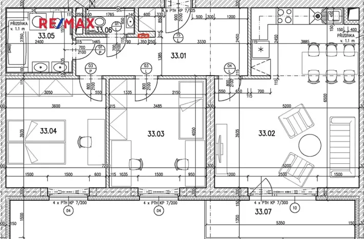 Pronájem bytu 3+kk, Plzeň, U Borských kasáren, 90 m2