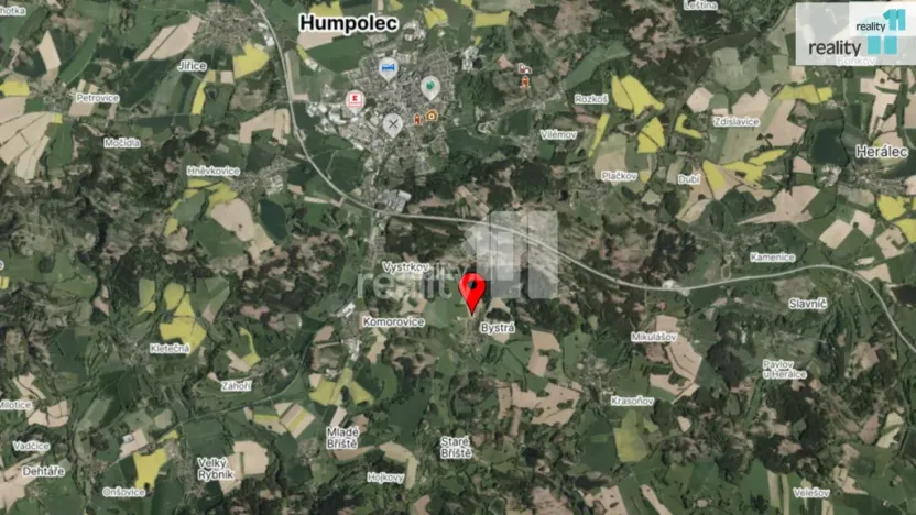 Prodej pozemku pro bydlení, Bystrá, 1143 m2