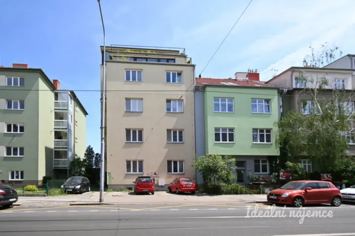 Pronájem bytu 2+kk, Brno - Černá Pole, Merhautova, 50 m2