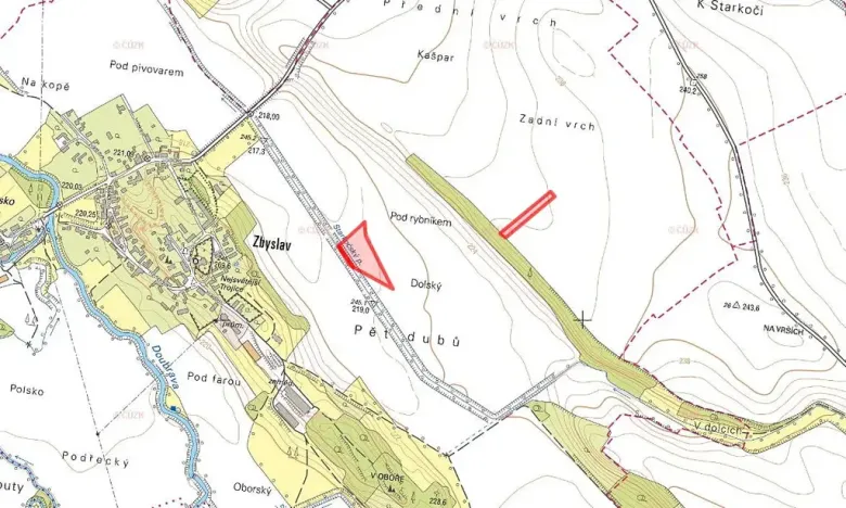 Prodej pole, Vrdy, 13846 m2