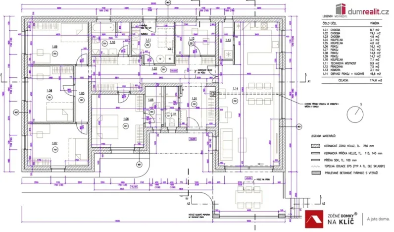 Prodej rodinného domu, Tečovice, 176 m2