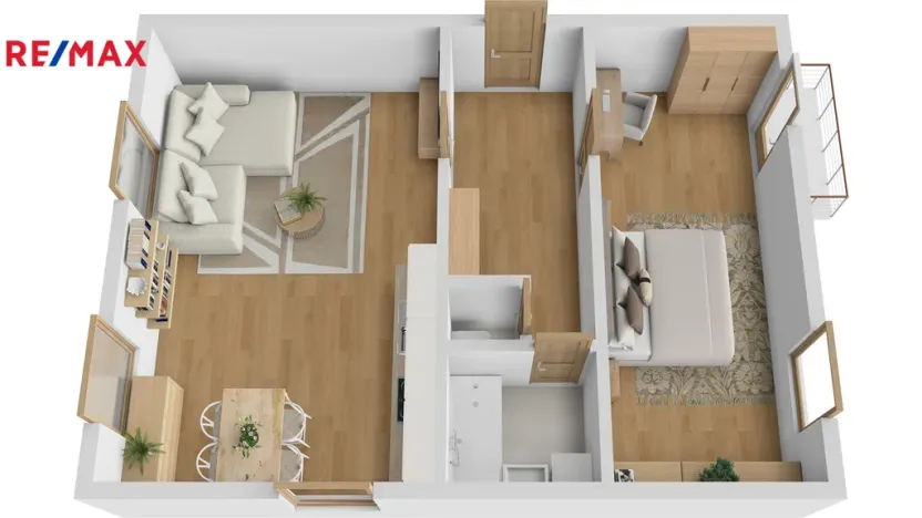 Pronájem bytu 2+kk, Ústí nad Orlicí - Hylváty, Dukelská, 66 m2