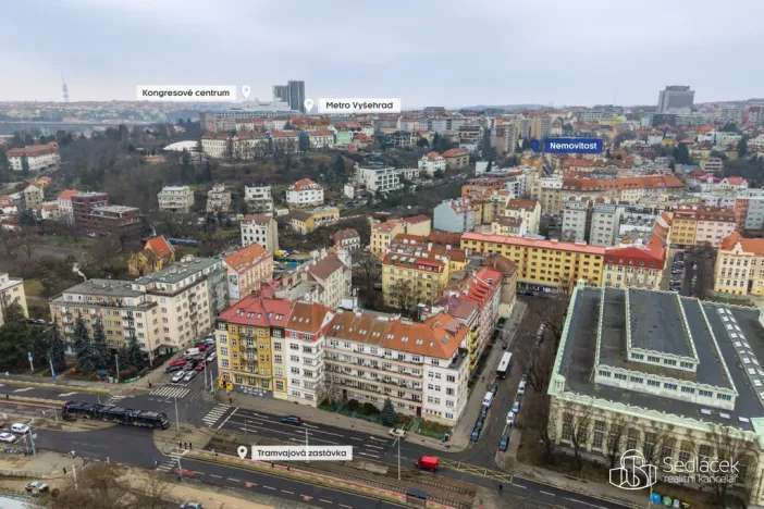 Prodej bytu 3+1, Praha - Podolí, Sinkulova, 78 m2