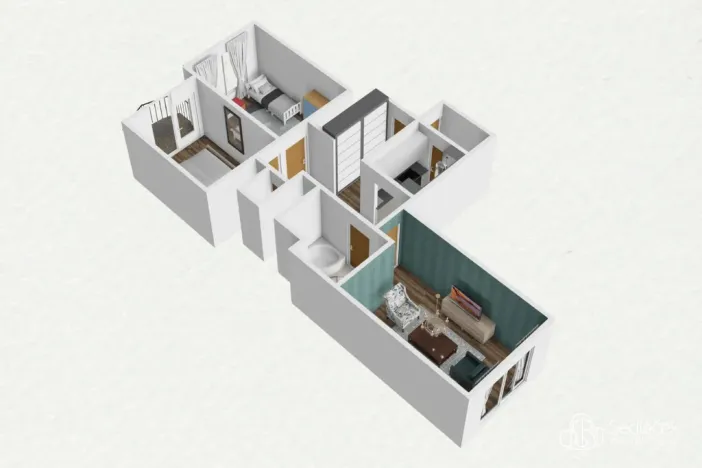 Prodej bytu 3+1, Praha - Podolí, Sinkulova, 78 m2