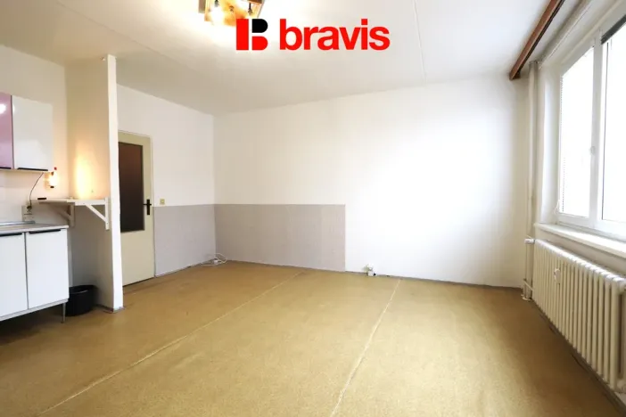 Pronájem bytu 1+kk, Brno - Líšeň, Horníkova, 30 m2