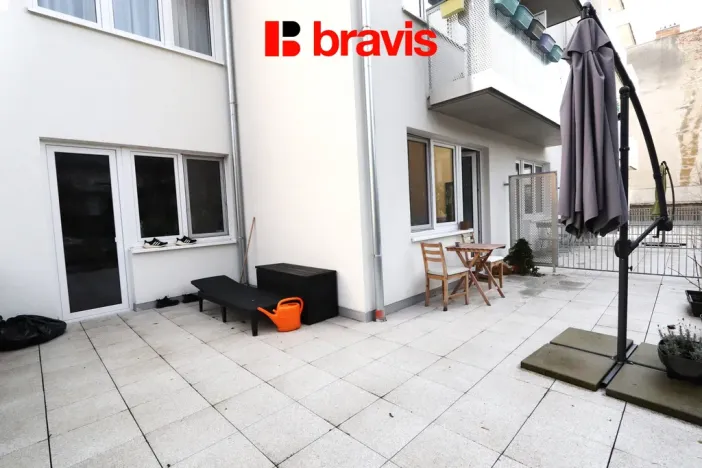 Pronájem bytu 2+kk, Brno - Ponava, Poděbradova, 56 m2
