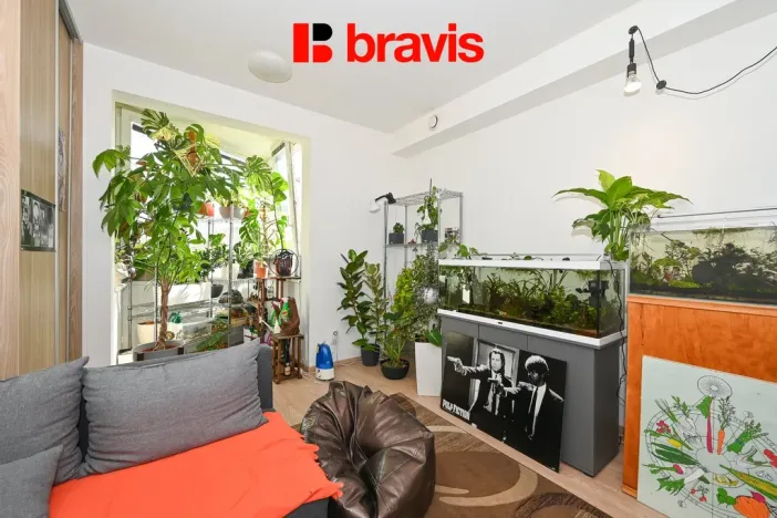 Pronájem bytu 1+kk, Brno - Pisárky, Poříčí, 31 m2