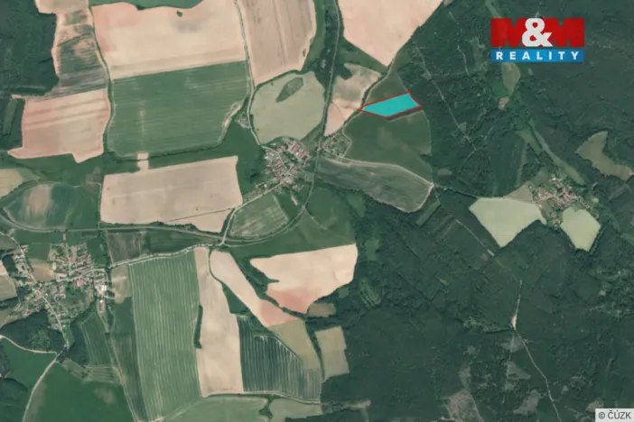 Prodej pole, Velečín, 23308 m2