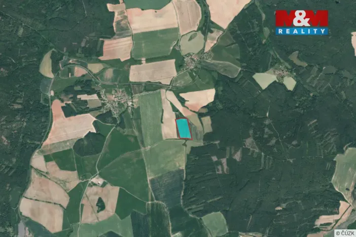 Prodej pole, Velečín, 62047 m2