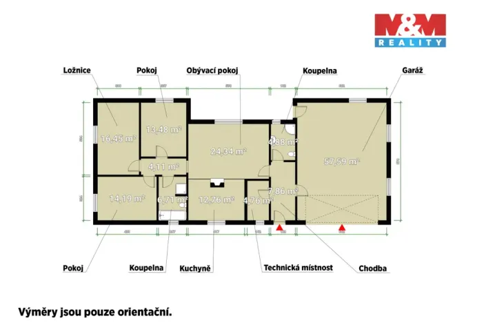 Prodej rodinného domu, Radnice, Pod Floriánem, 110 m2