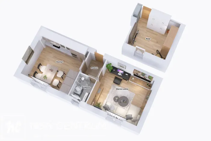 Prodej bytu 1+1, Cvikov - Cvikov II, Mánesova, 58 m2