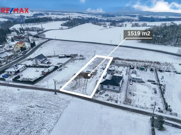 Prodej pozemku pro bydlení, Modřovice, 1519 m2